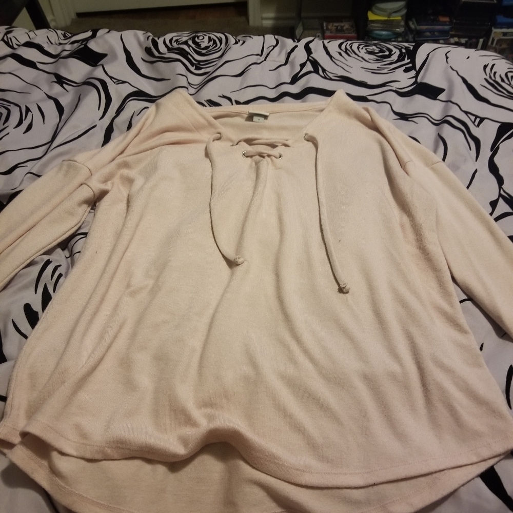 Pink sweater